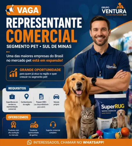 Representante Comercial Ramo Pet