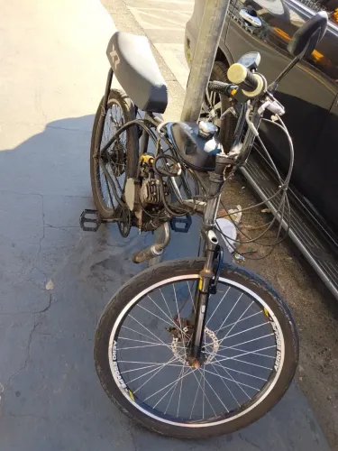 bicicleta infantil + bicicleta motorizada