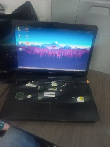 Notebook barato só com teclado USB mas FUNCIONA