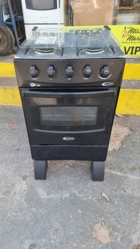 Fogão 4 bocas acendimento manual marcas de uso ((ENTREGO GRATIS)(