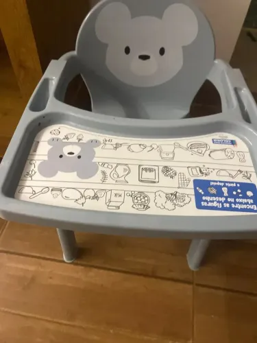 Cadeira Poltrona de Alimentação - Infantil Azul