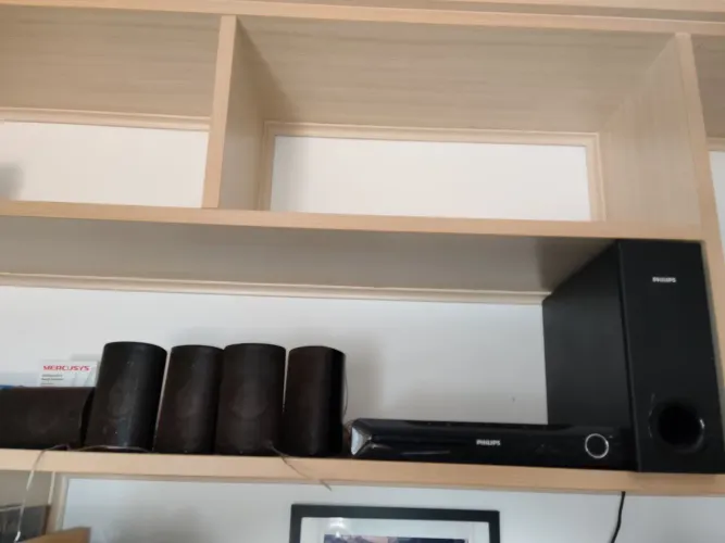 Home Theater Philips HTS3510/78 5.1 Canais (Para Conserto ou Peças)
