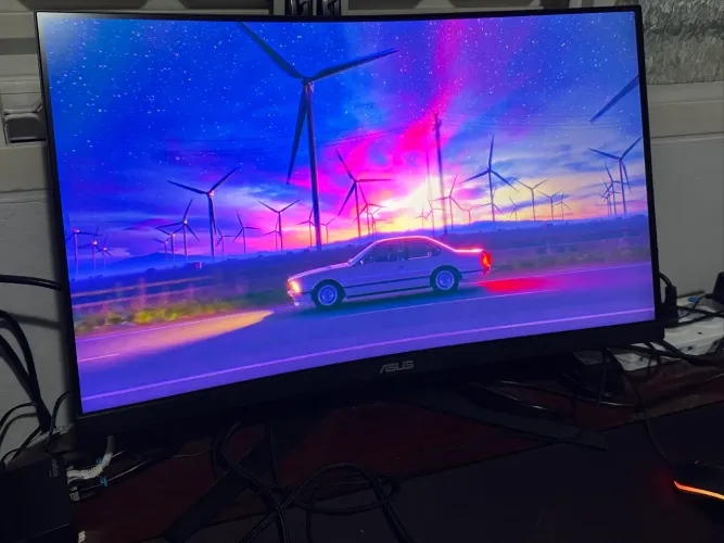 Monitor Gamer ASUS TUF 165Hz Curvo