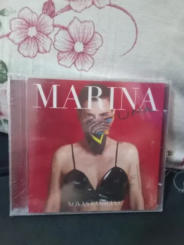 CD novo lacrado raro Marina Lima Novas Famílias