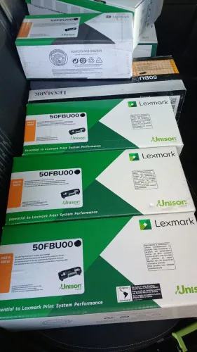 Toner lexmark 50FBU00 original novo 