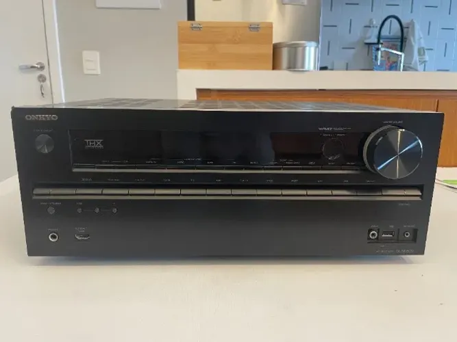 Receiver Onkyo TX NR609 kit completo (a caixa é do modelo TX NR636)