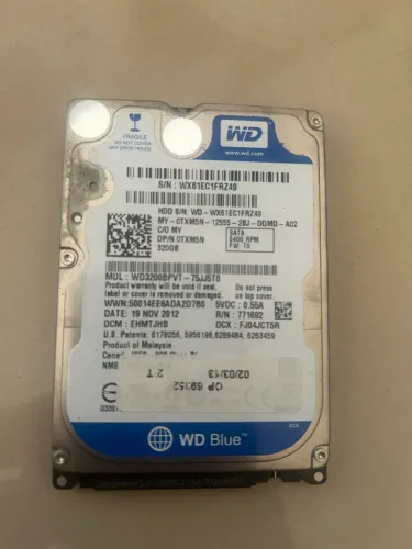 Hd 320gb Wd blue