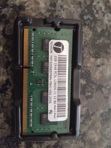 Memoria ddr3 2gb notebook