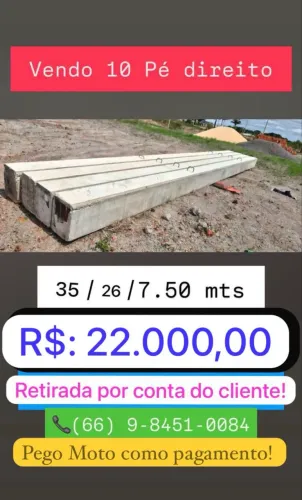 10 Pé direito