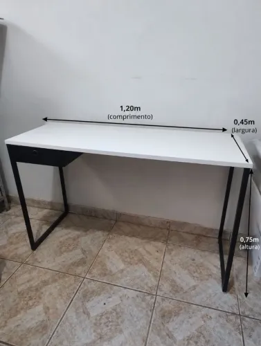 Escrivaninha Industrial com Gaveta
