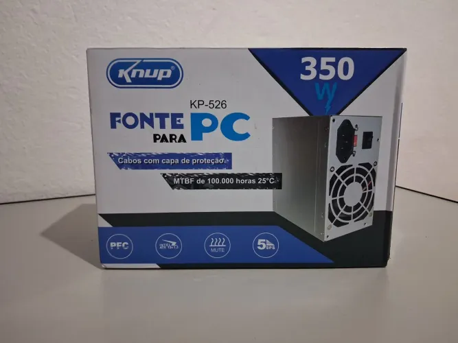 Fonte ATX Knup KP-526 - 350 watts