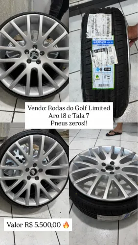 Rodas do Golf Limited aro 18