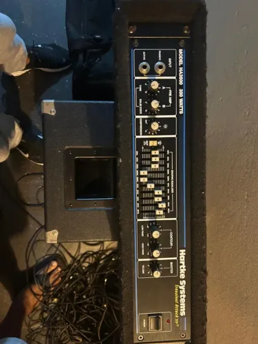 Cabeçote Ha3500 + Amplificador HD112 - Hartike