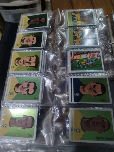 Figurinhas Brasil de todas as Copas 2014