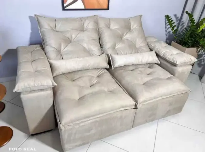 Sofá retrátil 2m 