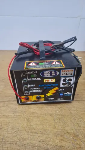Carregador inteligente para bateria automotiva
