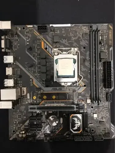 Placa-mãe ASUS TUF H310M-PLUS GAMING + i3-9100F + Cooler ? R$ 650
