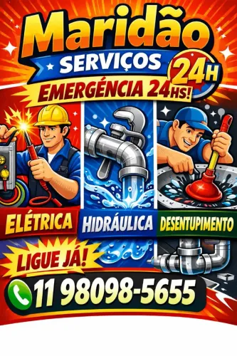 Maridão eletricista encanador 