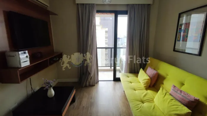 Flat para alugar em Moema - Edifício Moema Comfort - Cód. XMP03128