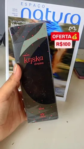Tenho alguns produtos da natura e Avon a pronta entrega