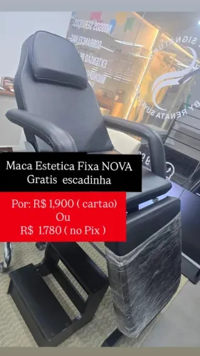 PROMOÇÃO IMPERDÍVEL, MACA DE ESTÉTICA.
