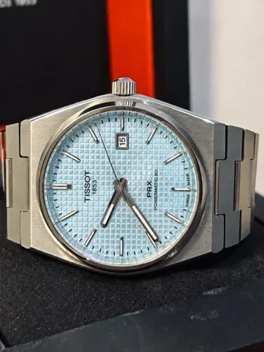 Tissot PRX azul gelo / 40mm