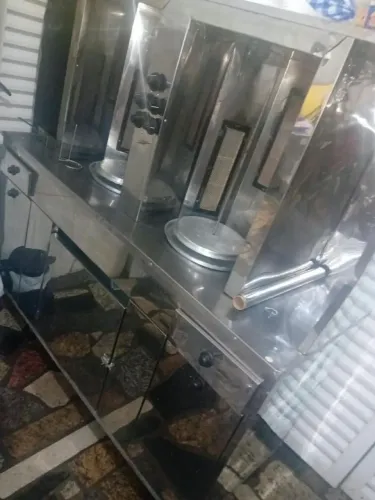 Máquina de churrasco grego