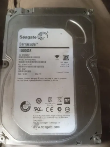 HD Seagate barracuda 1000GB