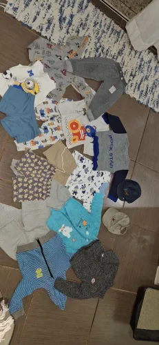 Saco de roupas de menino de 1 a 2 anos