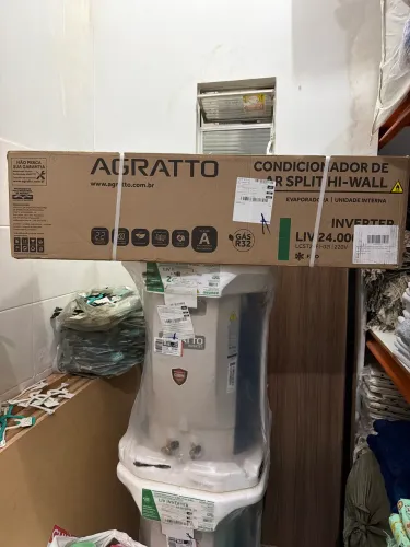 Ar condicionado 24.000 btus inverter novo na caixa