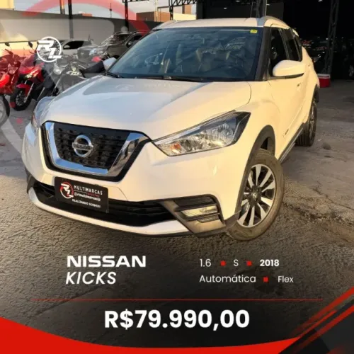 Nissan Kicks S 1.6 16V Flex 5P Aut. 2018