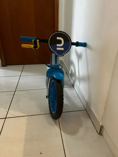 Bicicleta de Equilíbrio Infantil Btwin Run Ride 500 Aro 12