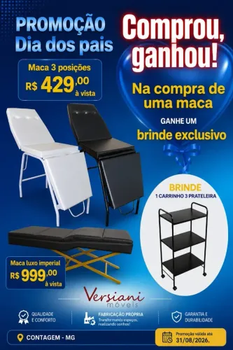 Maca para cílios, limpeza facial, depilação