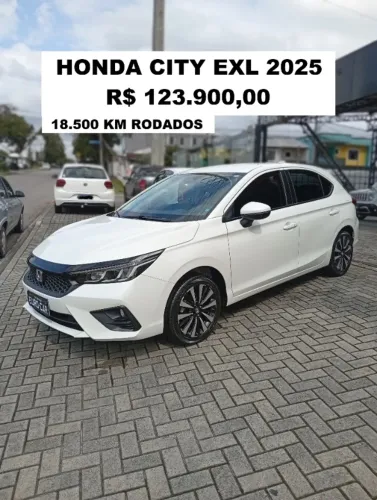 Honda City Hatchback EXL 1.5 Flex 16V Aut. 2025