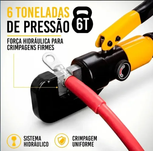 Alicate Crimpador Hidráulico