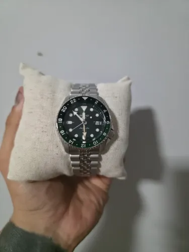 Relógio Seiko 5 Sports GMT Automático - SSKO35B1 EISX Verde