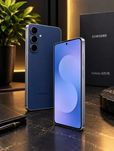 Samsung s25 fe 256gb azul marinho