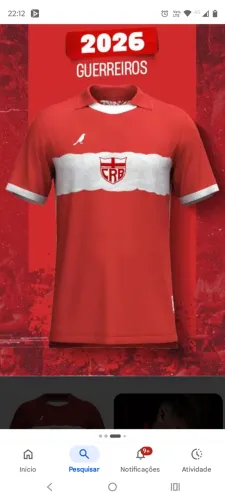 CAMISA DO CRB ORIGINAL 2026