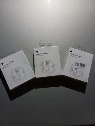 Cabo carregador iphone USB 1m
