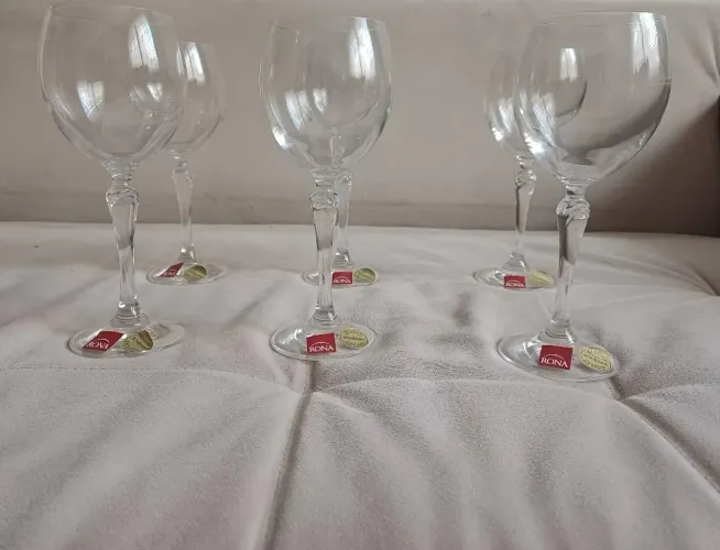 Taça vinho tinto cristal Rona 