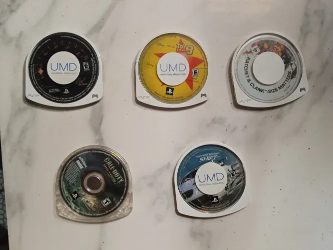 PACK 5 JOGOS DE PSP