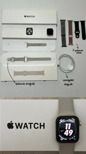 Apple Watch SE 2ª Geração 40mm GPS - Impecável - Caixa + Pulseiras
