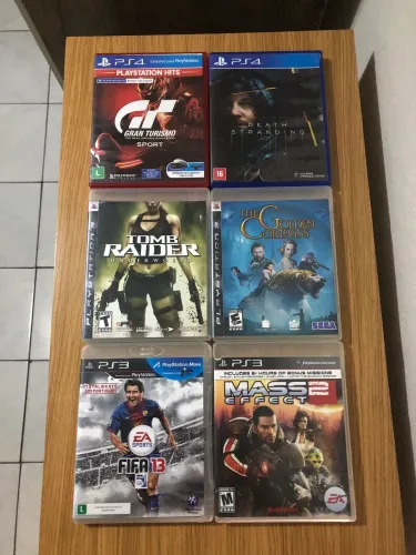 Lote de Jogos PS3 & PS4 - Faço Envio