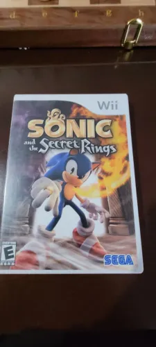 Jogo wii Sonic and the Secret Rings