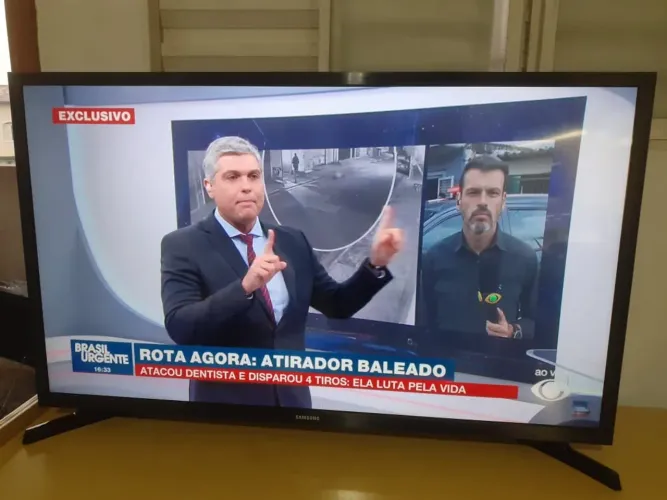 Samsung Smart TV Tizen HD T4300 32 Polegadas, HDR