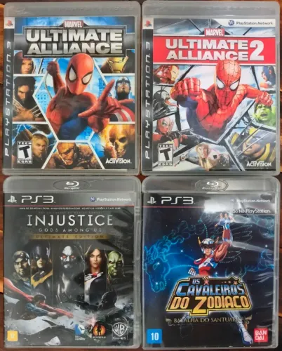 Lote de Jogos de PS3