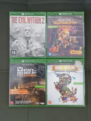 JOGOS XBOX ONE (NOVO E LACRADO)