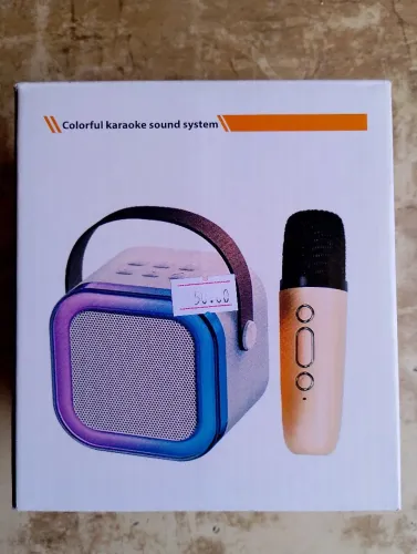 CAIXA DE SOM COM MICROFONE