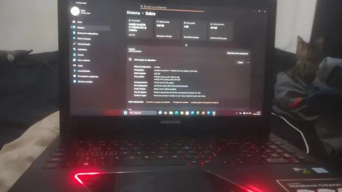 Notebook odyssey novo