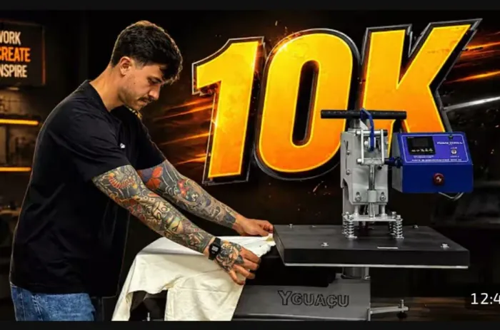 Vaga para prensador de camisas